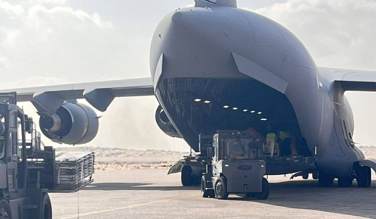 Three Qatari planes with Gaza aid land in Egypt's El-Arish